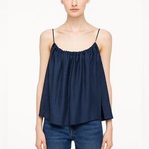 Helmut Lang 100% silk scarf tank top NEW